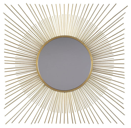 Elspeth - Accent Mirror - Gold Finish