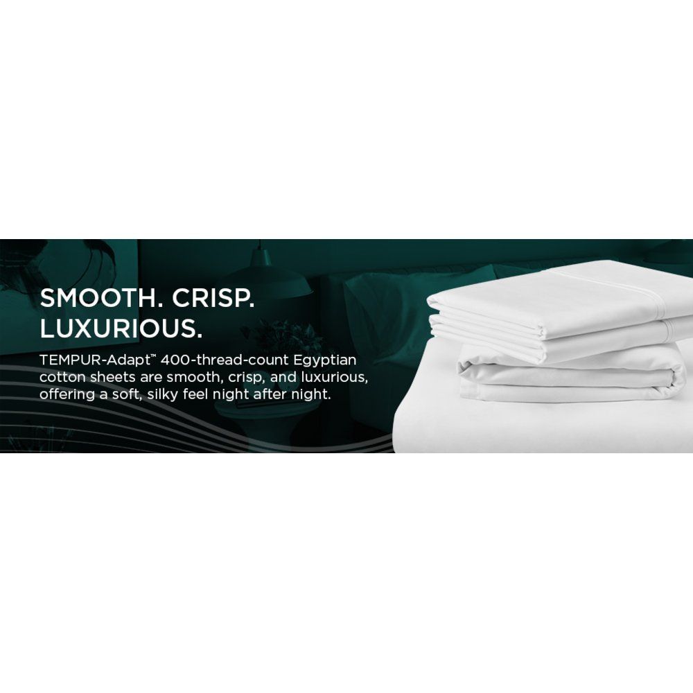 Tempur-Adapt - Tempur-Adapt Luxe Egyptian Cotton Sheets - Graphite