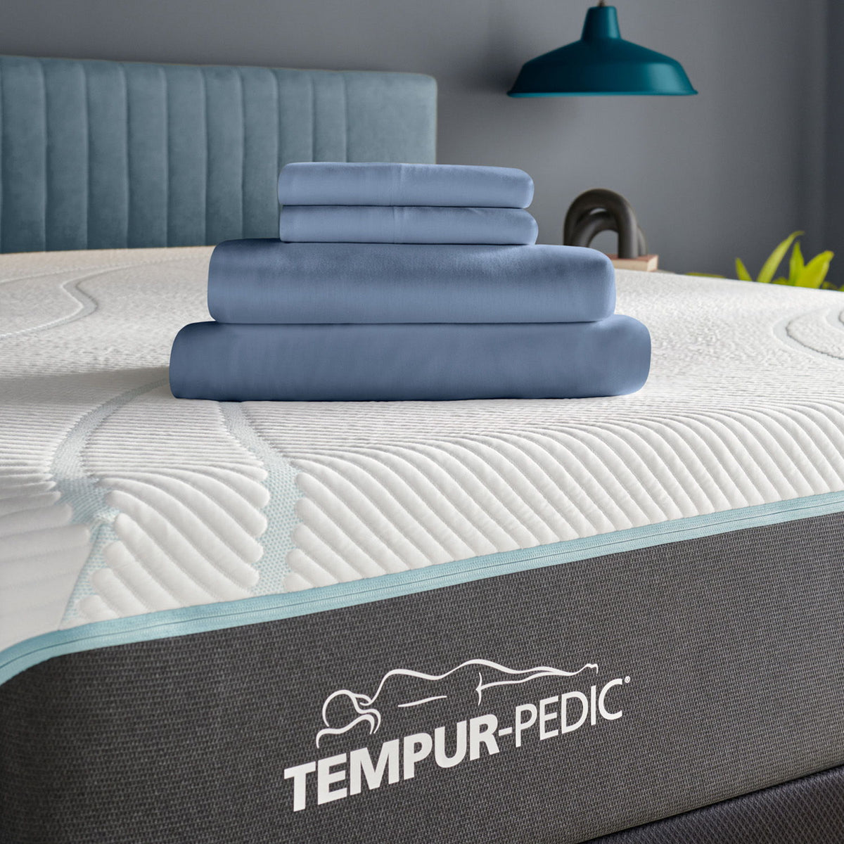 Linens - Tempur Rayon from Bamboo Sheet Set - Vintage Indigo