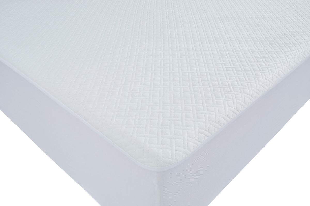 Basic Protector - Queen Mattress Protector (Set of 4) - White