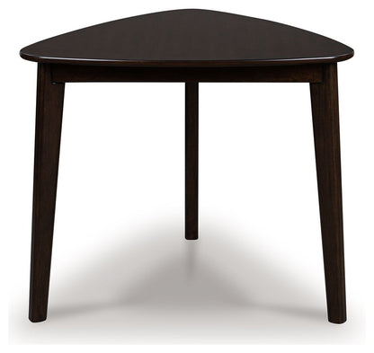 Mallenette - Merlot - Triangle Dining Room Table