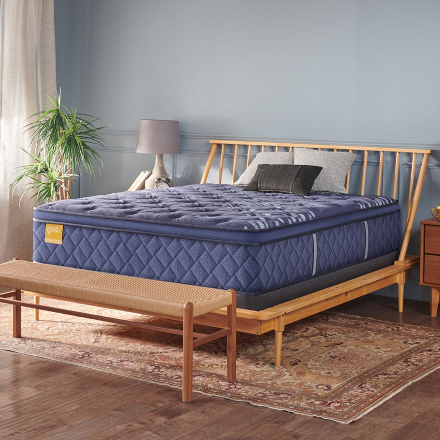 Golden Elegance - Remmington Soft Euro Pillow Top Mattress
