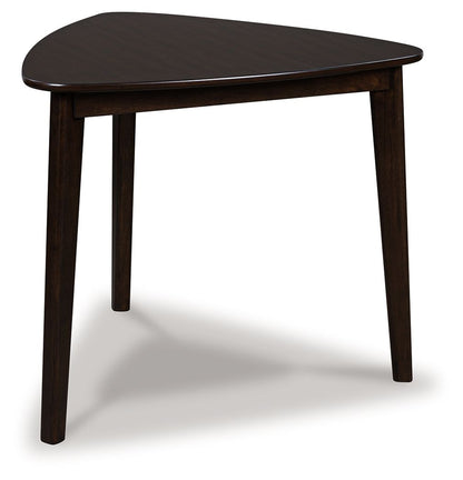 Mallenette - Merlot - Triangle Dining Room Table