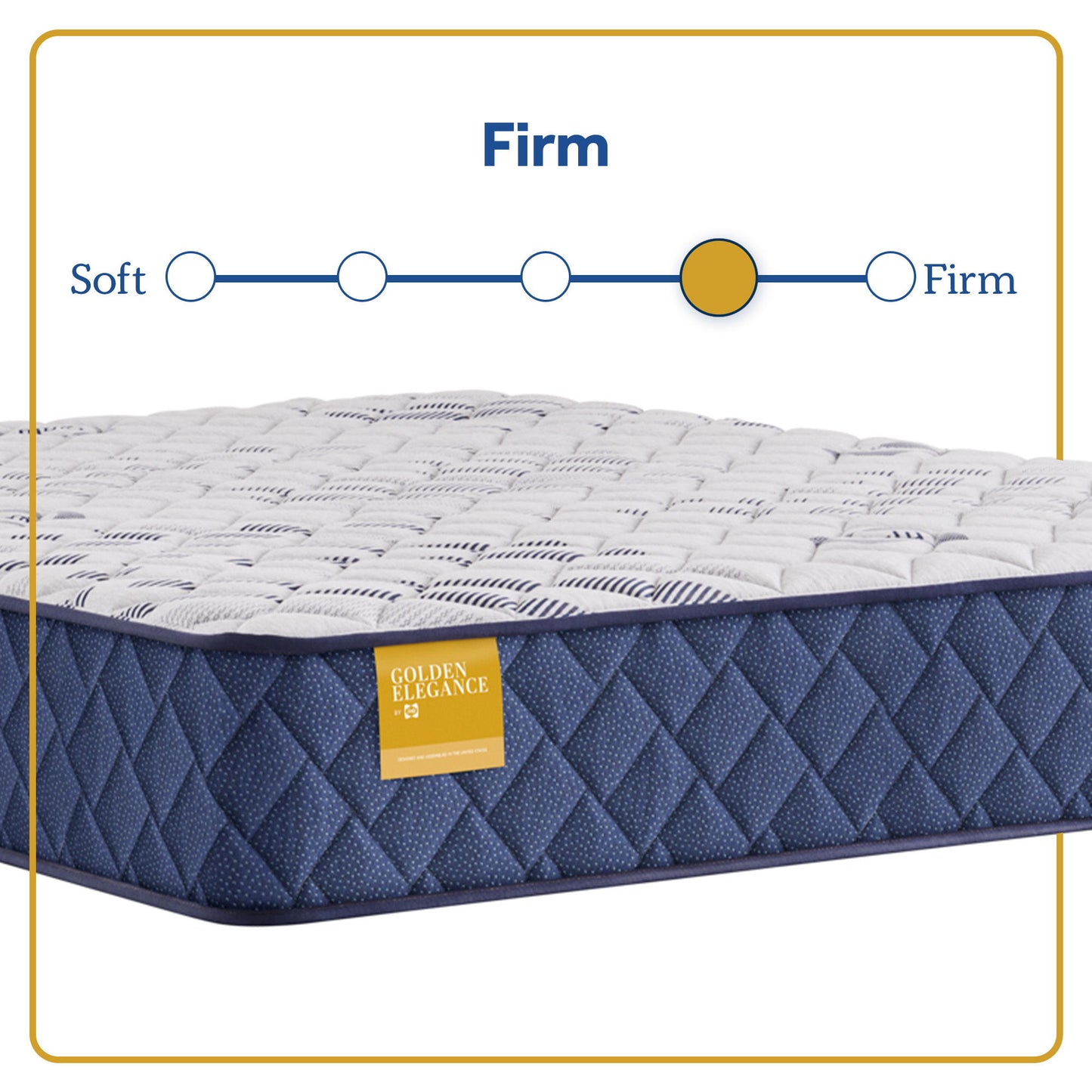 Golden Elegance - Stately Firm Tight Top Mattress