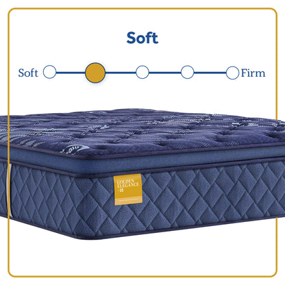 Golden Elegance - Remmington Soft Euro Pillow Top Mattress