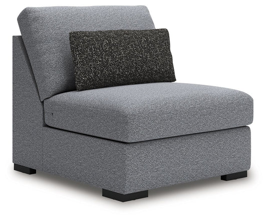 Bealton - Armless Chair - Salt And Pepper