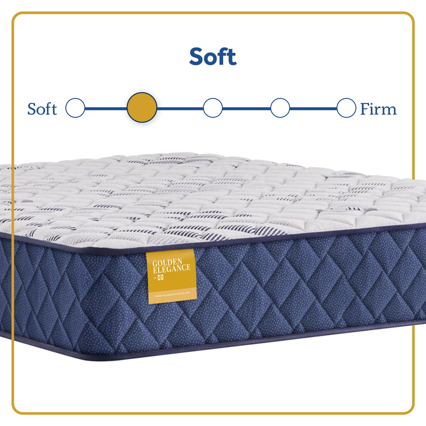 Golden Elegance - Stately Soft Tight Top Mattress