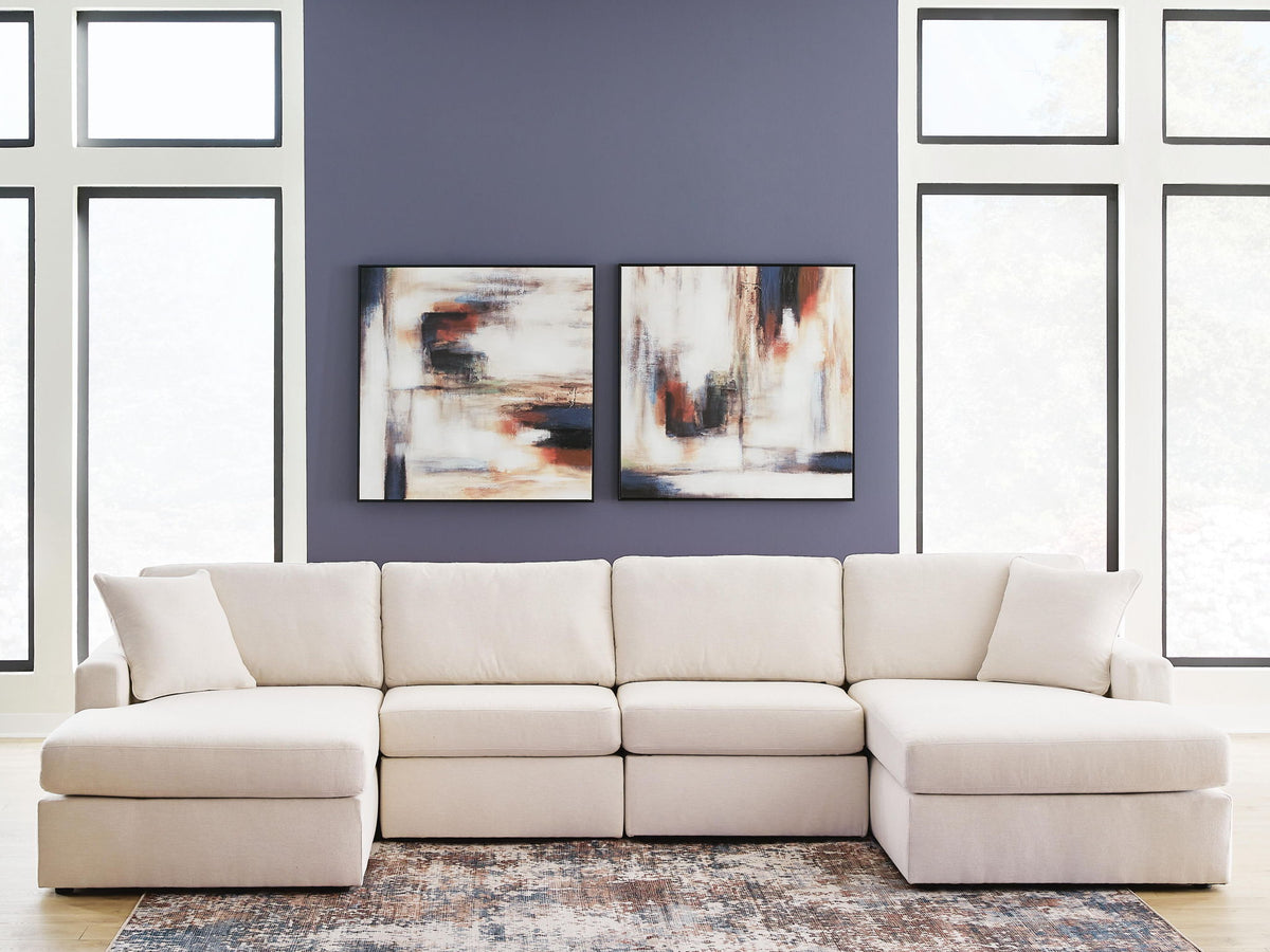Modmax - U-Shaped Sectional - Oyster