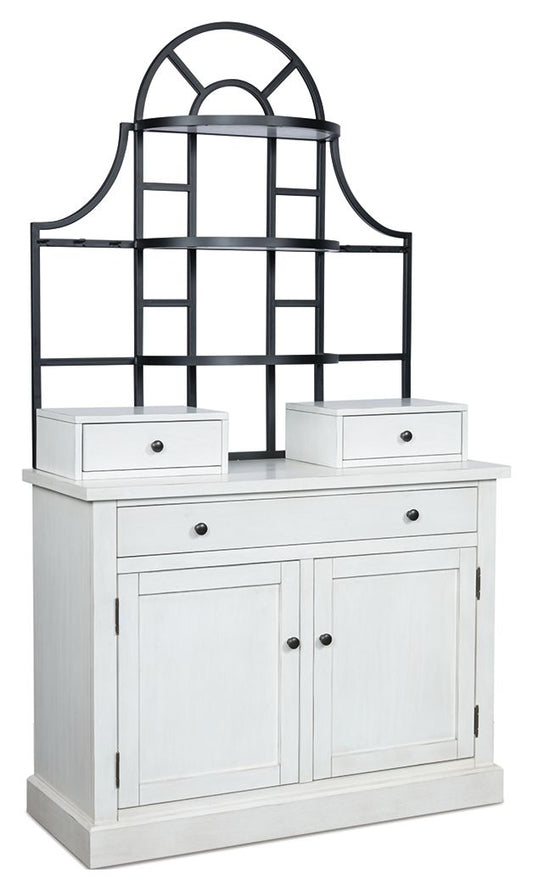 Greddinton - White - Baker's Rack