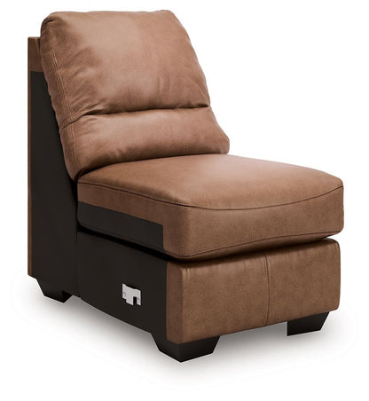 WillowBend - Armless Chair - Caramel