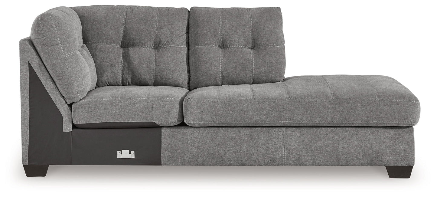 Marleton - Raf Corner Chaise - Gray