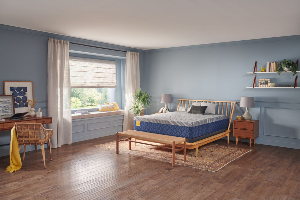 Golden Elegance - Bridgerton Medium Mattress - Split California King