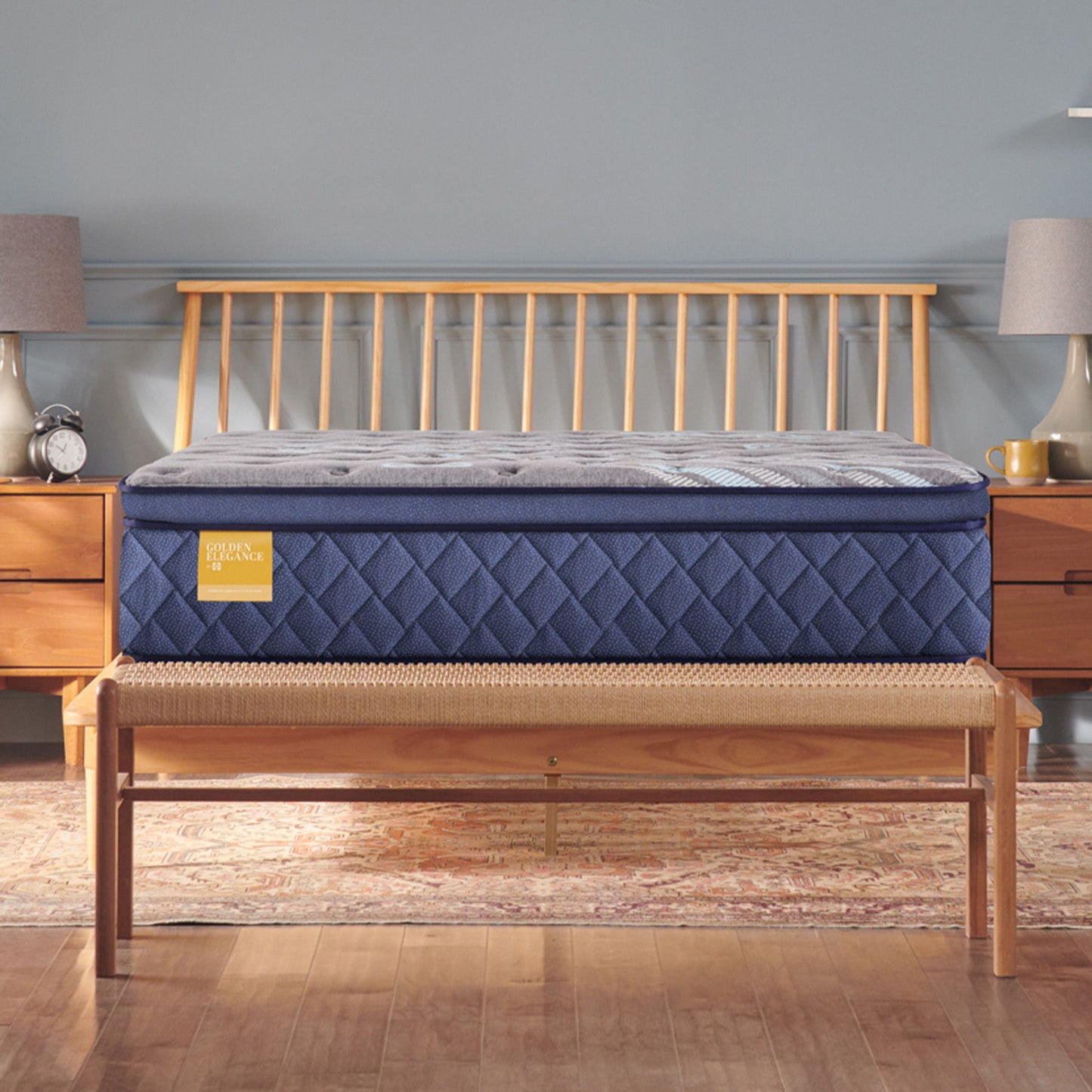 Golden Elegance - Featherton Soft Euro Pillow Top Mattress